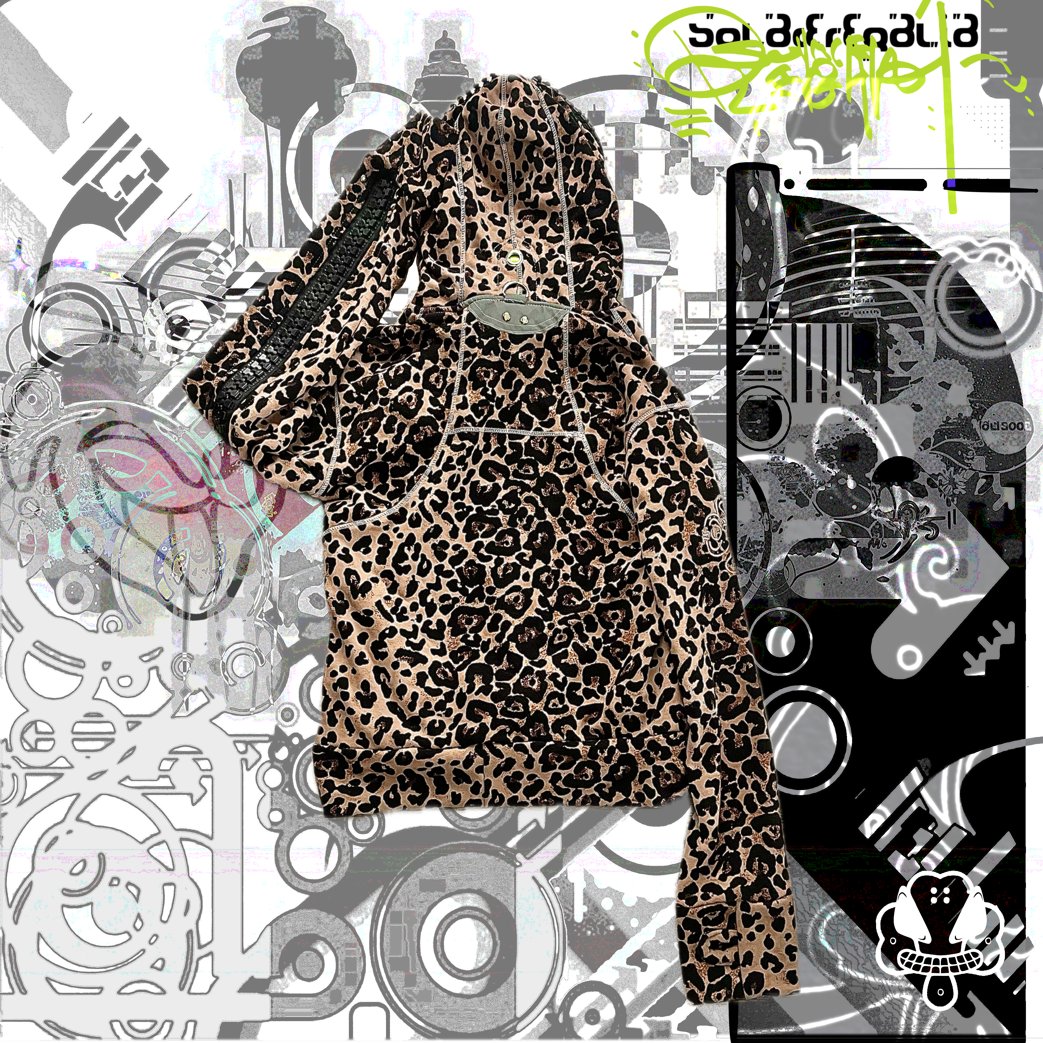 RARE • MöGaMi FullZip : leöpard Saméhada